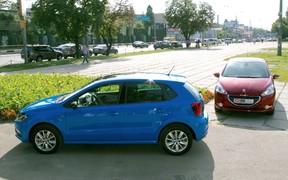 Peugeot 208 & VW Polo - вместе