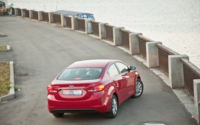 Hyundai Elantra rear