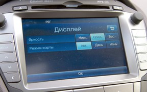 Hyundai ix35 - место водителя Hyundai ix35 - место водителя