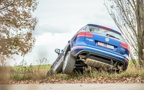 VW Touareg - проходимость