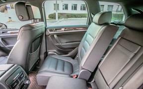 VW Touareg - задние места VW Touareg - задние места