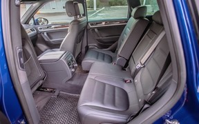VW Touareg - задние места VW Touareg - задние места