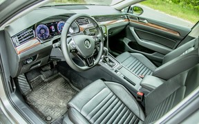 VW Passat interior