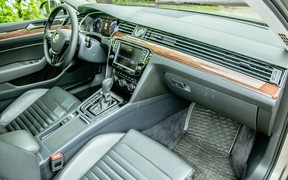 VW Passat interior