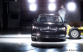 Skoda Superb Crash test Skoda Superb Crash test