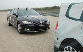 Skoda Superb Crash test Skoda Superb Crash test