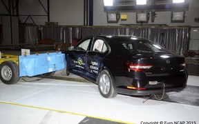 Skoda Superb Crash test Skoda Superb Crash test