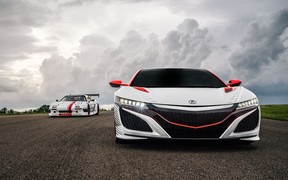 Acura NSX Pace car