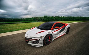 Acura NSX Pace car