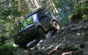 Mitsubishi Pajero Карпаты