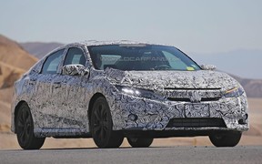 Honda Civic 2017 Spy