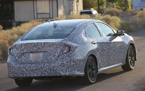 Honda Civic 2017 Spy