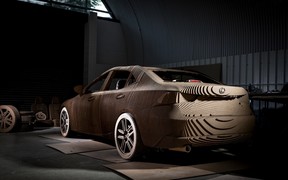 Картонный Lexus IS Картонный Lexus IS