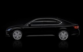 Skoda Superb Black Crystal