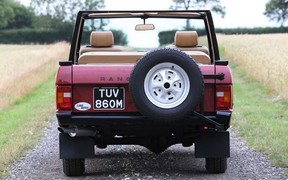 Land Rover Range Rover Suffix B convertible