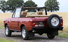 Land Rover Range Rover Suffix B convertible Land Rover Range Rover Suffix B convertible