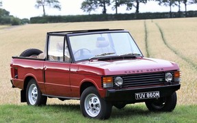 Land Rover Range Rover Suffix B convertible