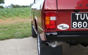 Land Rover Range Rover Suffix B convertible