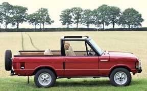 Land Rover Range Rover Suffix B convertible