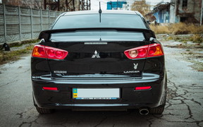 Mitsubishi Lancer X out