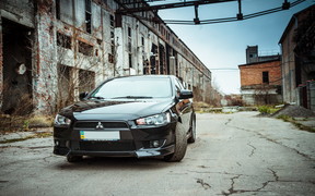 Mitsubishi Lancer X out