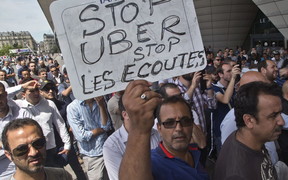 Uber Убер протесты Uber Убер протесты