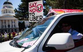 Uber Убер протесты Uber Убер протесты
