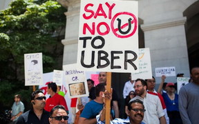 Uber Убер протесты Uber Убер протесты