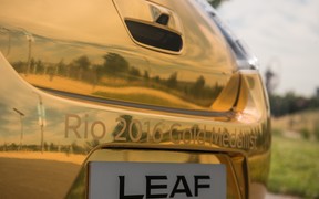 Nissan Leaf Rio 2016 Gold Medalist