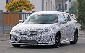 Honda Civic Type R X spy Honda Civic Type R X spy