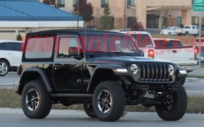 Jeep Wrangler Spyed
