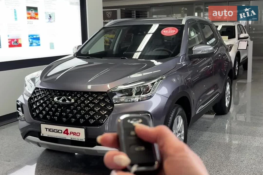 Chery Tiggo 4 Pro - відеоповідомлення