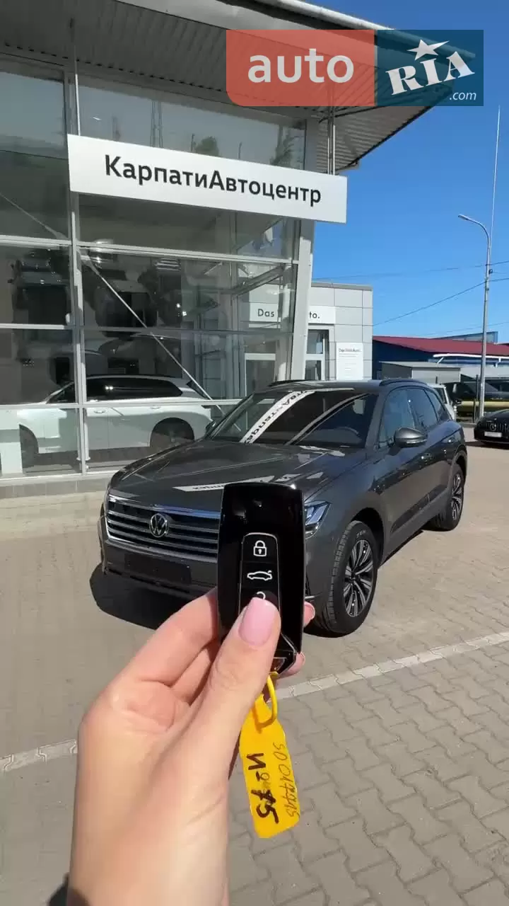 Почувствовать Volkswagen Touareg 2025